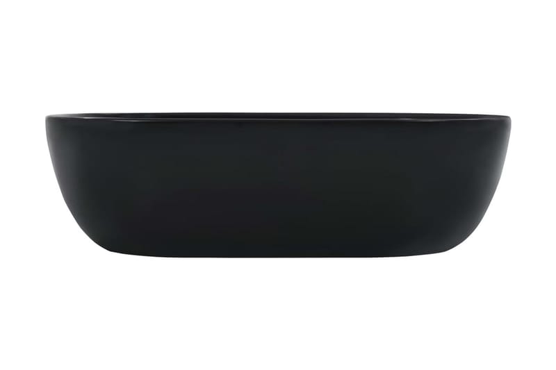 Vask 45,5x32x13 cm keramikk svart - Enkel vask