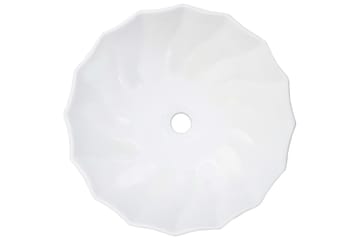 Vask 46x17 cm keramikk hvit - Hus & oppussing - Kjøkken & bad - Baderom - Servant og håndvask - Enkel vask