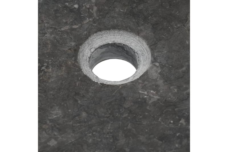 Vask 50x35x12 cm marmor svart - Enkel vask