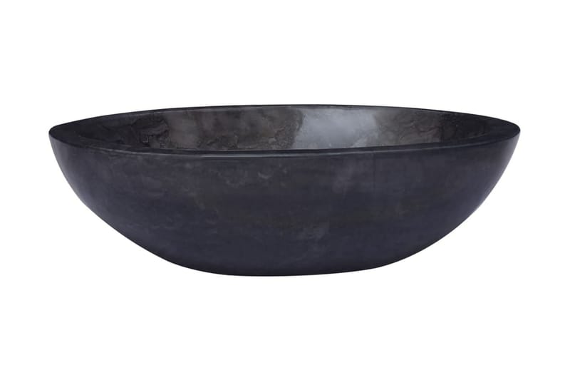 Vask 53x40x15 cm marmor svart - Svart - Hus & oppussing - Kjøkken & bad - Baderom - Servant og håndvask - Enkel vask