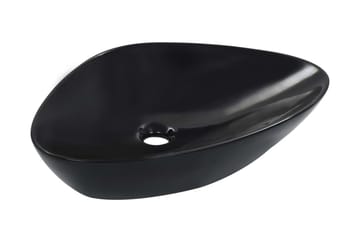 Vask 58,5x39x14 cm keramikk svart - Hus & oppussing - Kjøkken & bad - Baderom - Servant og håndvask - Enkel vask