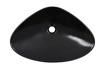 Vask 58,5x39x14 cm keramikk svart - Hus & oppussing - Kjøkken & bad - Baderom - Servant og håndvask - Enkel vask