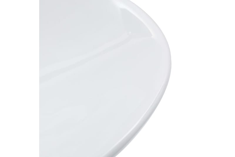 Vask 58,5x39x14 cm keramisk hvit - Hus & oppussing - Kjøkken & bad - Baderom - Servant og håndvask - Enkel vask