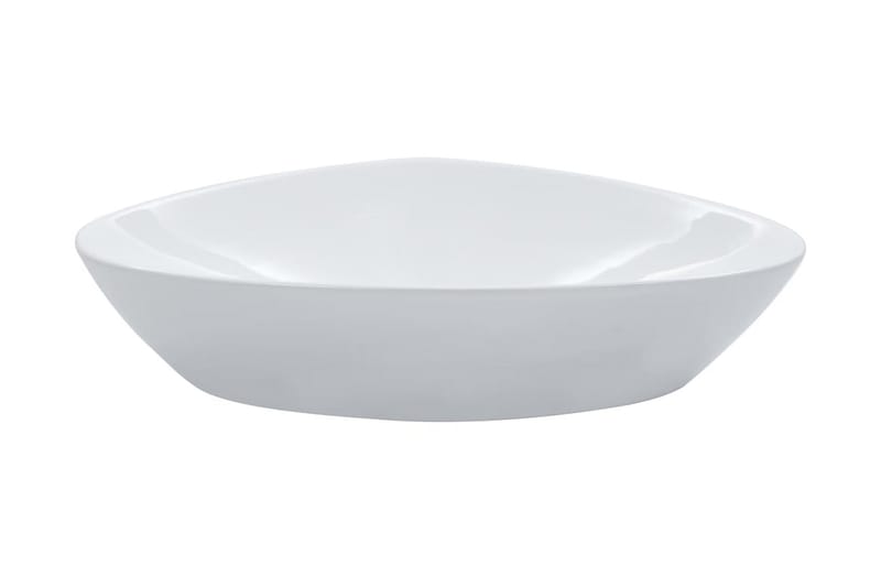 Vask 58,5x39x14 cm keramisk hvit - Hus & oppussing - Kjøkken & bad - Baderom - Servant og håndvask - Enkel vask