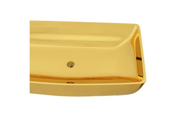 Vask 71x38x13,5 cm keramikk gull - Hus & oppussing - Kjøkken & bad - Baderom - Servant og håndvask - Enkel vask