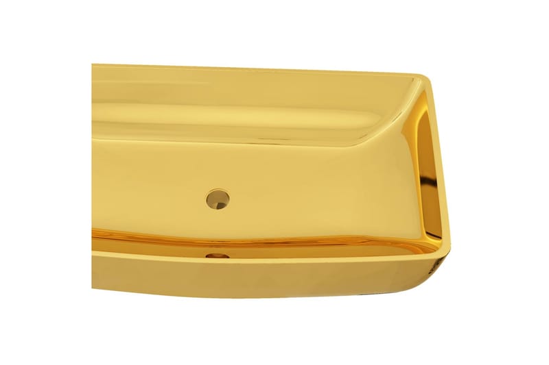 Vask 71x38x13,5 cm keramikk gull - Hus & oppussing - Kjøkken & bad - Baderom - Servant og håndvask - Enkel vask