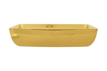 Vask 71x38x13,5 cm keramikk gull - Hus & oppussing - Kjøkken & bad - Baderom - Servant og håndvask - Enkel vask
