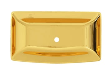 Vask 71x38x13,5 cm keramikk gull - Hus & oppussing - Kjøkken & bad - Baderom - Servant og håndvask - Enkel vask