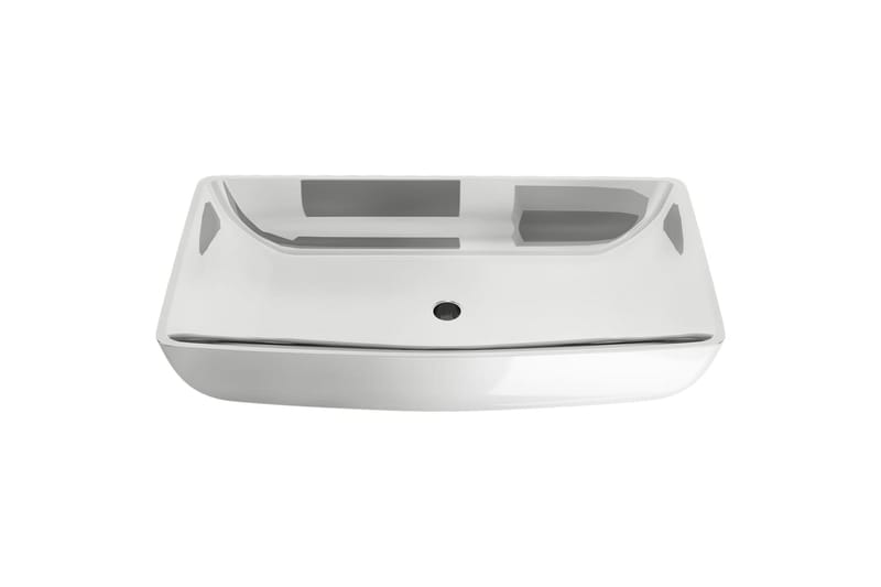 Vask 71x38x13,5 cm keramikk sølv - Hus & oppussing - Kjøkken & bad - Baderom - Servant og håndvask - Enkel vask