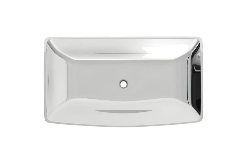 Vask 71x38x13,5 cm keramikk sølv - Hus & oppussing - Kjøkken & bad - Baderom - Servant og håndvask - Enkel vask
