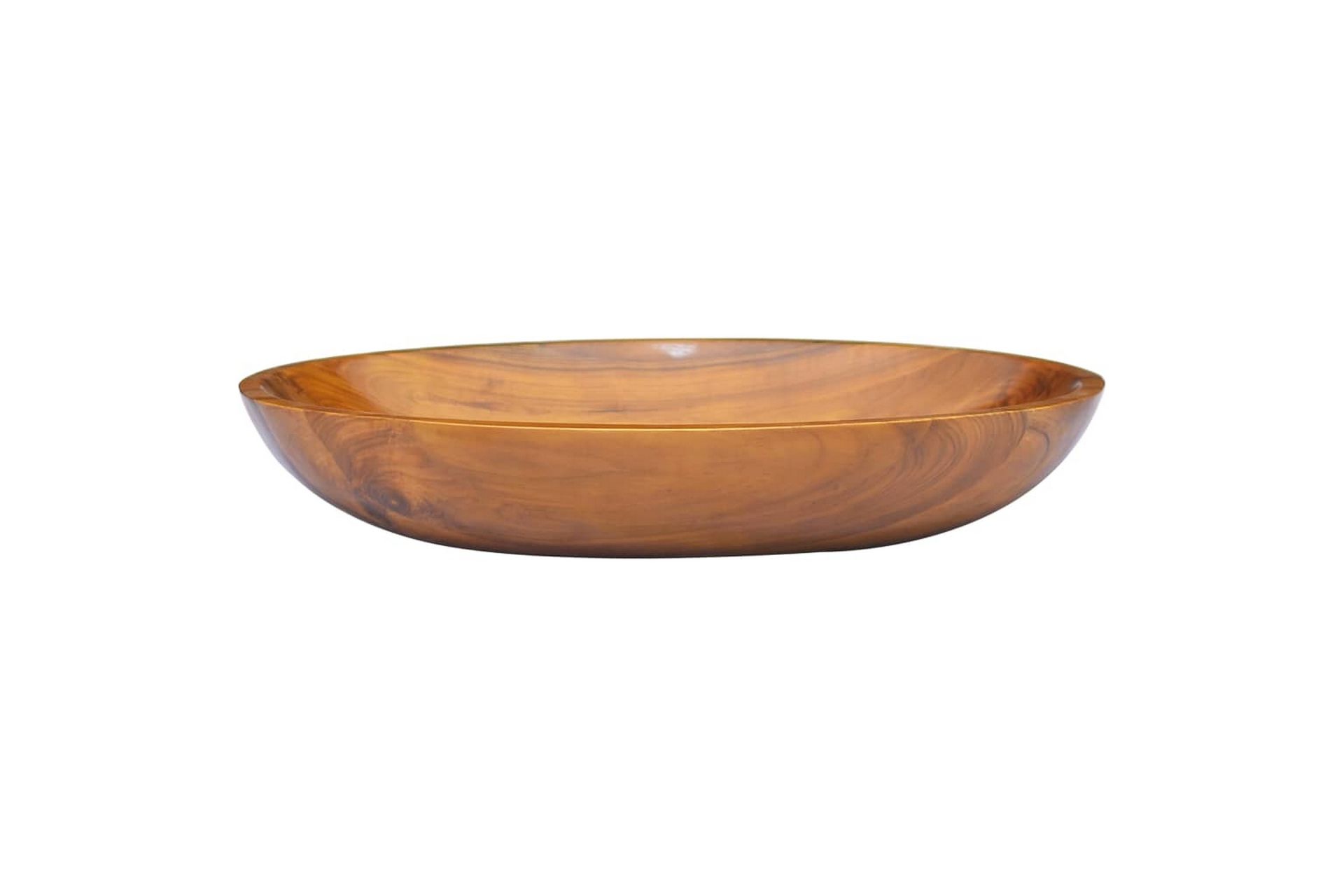 Vask heltre teak 60x40x10 cm - Brun - Hus & oppussing - Kjøkken & bad - Baderom - Servant og håndvask - Enkel vask
