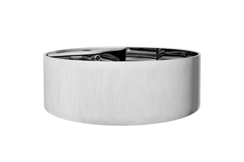 Vask med overløpsfunksjon 46,5x15,5 cm keramikk sølv - Hus & oppussing - Kjøkken & bad - Baderom - Servant og håndvask - Enkel vask