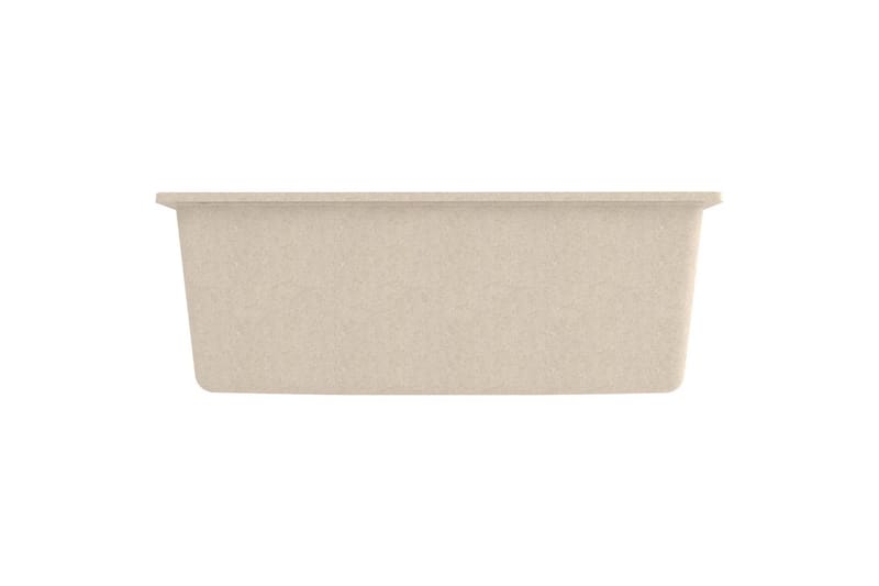 Vask med overløpshull beige granitt - Beige - Hus & oppussing - Kjøkken & bad - Baderom - Servant og håndvask - Enkel vask