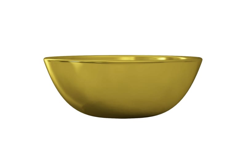 Vask 28x10 cm keramikk gull - Enkel vask