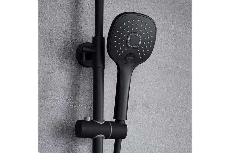 Takdusjsett med LED-display - Hus & oppussing - Kjøkken & bad - Baderom - Dusjutstyr & tilbehør