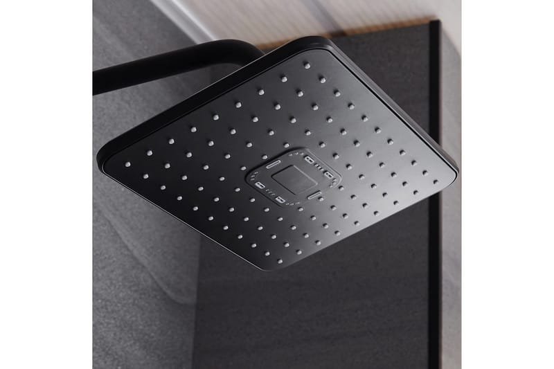 Takdusjsett med LED-display - Hus & oppussing - Kjøkken & bad - Baderom - Dusjutstyr & tilbehør