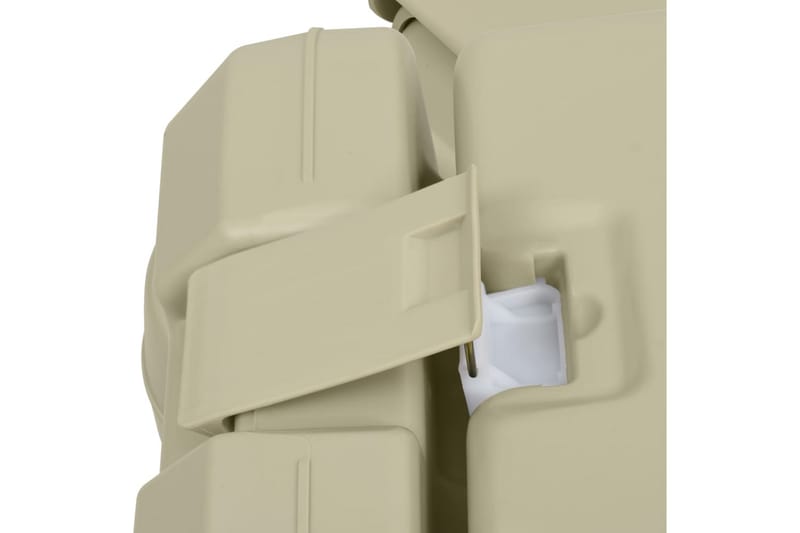 Bærbart campingsett toalett 10+10L og håndvask 20L grå - Grå - Forbrenningstoalett