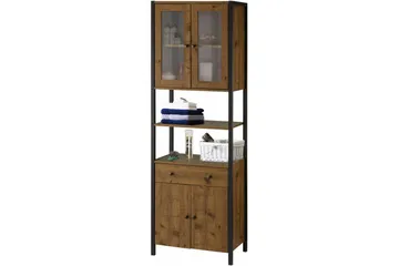 Brayden TV-skap 60x180 cm - Brun/Svart - Hus & oppussing - Kjøkken & bad - Kjøkken & vaskerom