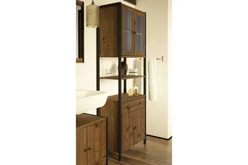 Brayden TV-skap 60x180 cm - Brun/Svart - Hus & oppussing - Kjøkken & bad - Kjøkken & vaskerom
