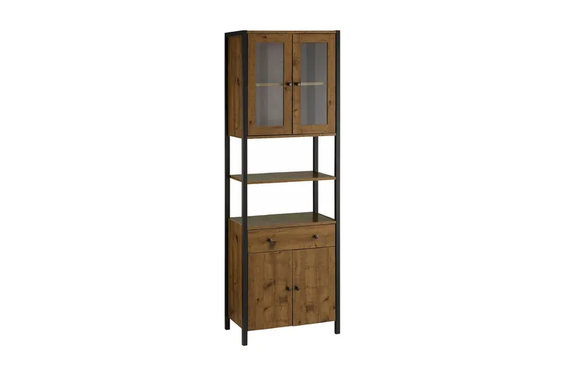 Brayden TV-skap 60x180 cm, Brun/Svart