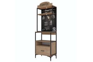 Flerbruks Kapasitetskap Cerreta 154 (70 x 206,8 x 40 cm) - Brun - Hus & oppussing - Kjøkken & bad - Kjøkken & vaskerom
