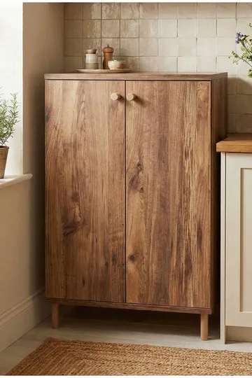 Flerbruks skap Hanah Home Peka Cabinet (60 x 85 x 30 cm) Furu - Furu - Hus & oppussing - Kjøkken & bad - Kjøkken & vaskerom