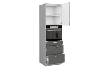 Grey Kjøkkenskap 60x57x210 cm - Hus & oppussing - Kjøkken & bad - Kjøkken & vaskerom