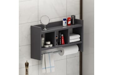 Hyller Homitis Harlee hylle 63,6x14,6 cm Antrasitt - Antrasitt - Hus & oppussing - Kjøkken & bad - Kjøkken & vaskerom