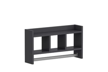 Hyller Homitis Harlee hylle 63,6x14,6 cm Antrasitt - Antrasitt - Hus & oppussing - Kjøkken & bad - Kjøkken & vaskerom