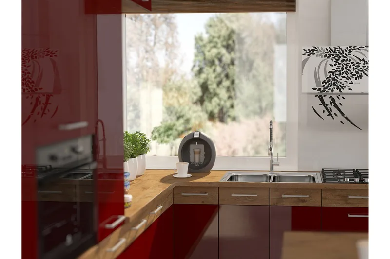 Bordplate 180cm, Brun