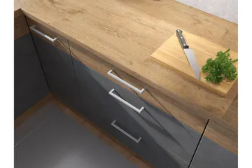 Bordplate 200cm - Brun - Hus & oppussing - Kjøkken & bad - Kjøkken & vaskerom - Benkeplate & kjøkkenbenk