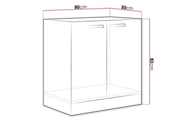 Bordplate 220cm - Brun - Hus & oppussing - Kjøkken & bad - Kjøkken & vaskerom - Benkeplate & kjøkkenbenk