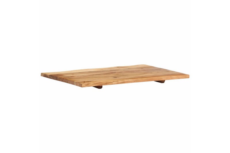 Topplate til baderomsmøbler heltre akasie 80x55x2,5 cm - Hus & oppussing - Kjøkken & bad - Kjøkken & vaskerom - Benkeplate & kjøkkenbenk