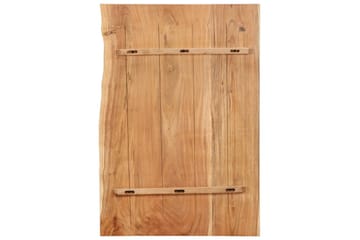 Topplate til baderomsmøbler heltre akasie 80x55x3,8 cm - Hus & oppussing - Kjøkken & bad - Kjøkken & vaskerom - Benkeplate & kjøkkenbenk