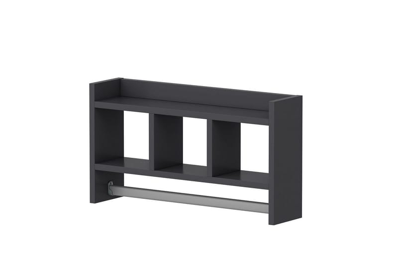 Hyller Homitis Harlee hylle 63,6x14,6 cm Antrasitt - Hus & oppussing - Kjøkken & bad - Kjøkken & vaskerom