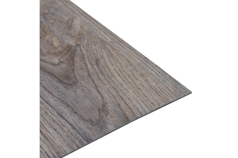Selvklebende gulvplanker 20 stk PVC 1,86 m² lysebrun - Brun - Hus & oppussing - Bygg - Gulv, vegg & tak - Gulv - Laminatgulv