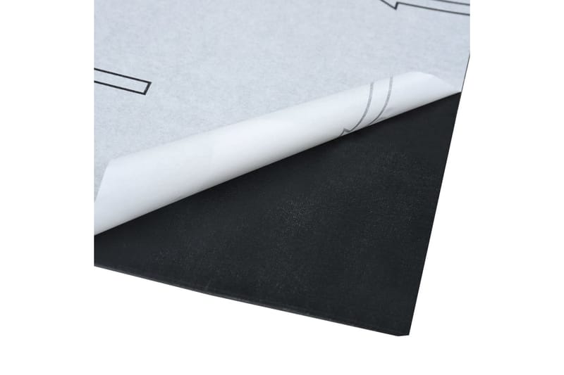 Selvklebende gulvplanker 20 stk PVC 1,86 m² svart marmor - Svart - Hus & oppussing - Bygg - Gulv, vegg & tak - Gulv - Laminatgulv