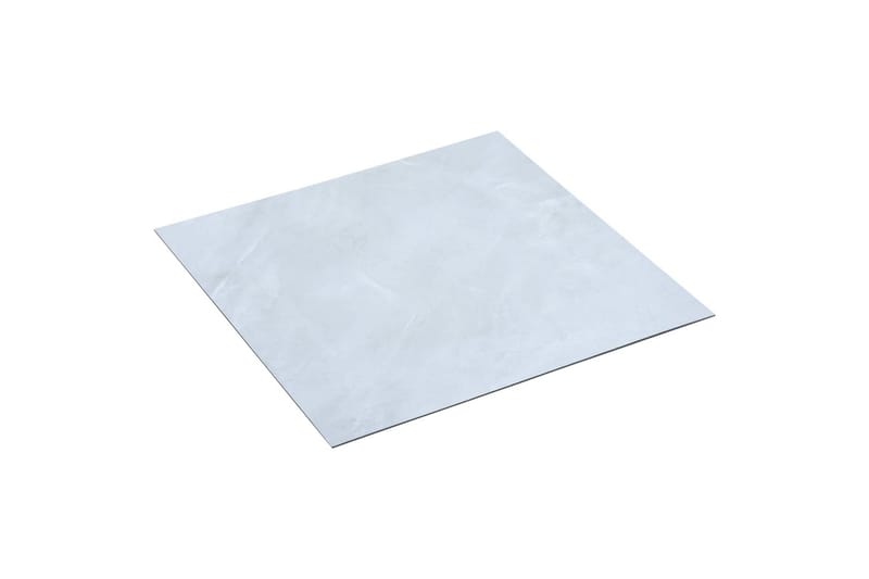 Selvklebende gulvplanker 20 stk PVC 1,86 m² hvit marmor - Hvit - Hus & oppussing - Bygg - Gulv, vegg & tak - Gulv - Laminatgulv