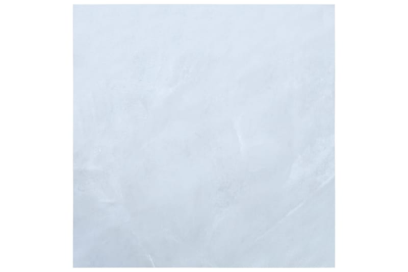 Selvklebende gulvplanker 20 stk PVC 1,86 m² hvit marmor - Hvit - Hus & oppussing - Bygg - Gulv, vegg & tak - Gulv - Laminatgulv