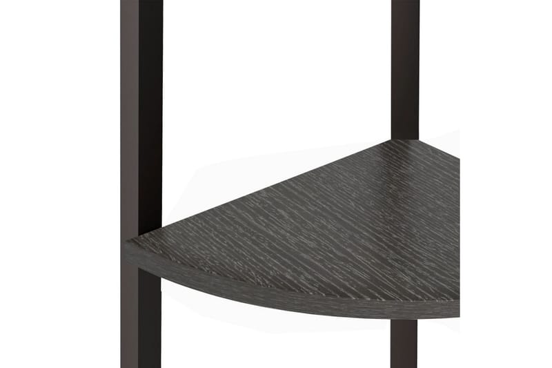 beBasic Hjørnehylle 5 etasjer svart 45,5x31,5x180 cm - Svart - Oppbevaring - Hyller - Hjørnehylle