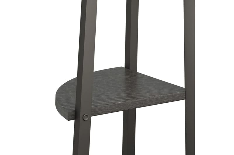 beBasic Hjørnehylle 5 etasjer svart 45,5x31,5x180 cm - Svart - Oppbevaring - Hyller - Hjørnehylle
