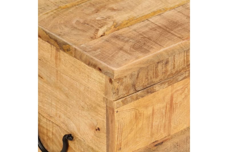 beBasic Oppbevaringsboks 39x28x31 cm heltre mango - Brun - Oppbevaring - Hyller - Hylleplan & hyllekonsoll