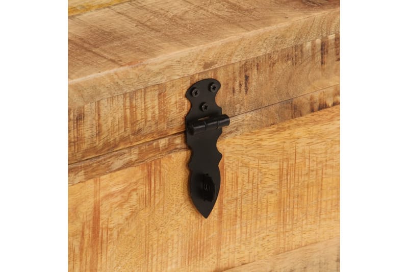 beBasic Oppbevaringsboks 39x28x31 cm heltre mango - Brun - Oppbevaring - Hyller - Hylleplan & hyllekonsoll