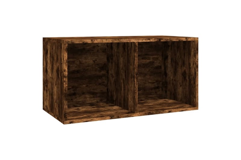 beBasic Oppbevaringsboks LP røkt eik 71x34x36 cm konstruert tre - Brun - Oppbevaring - Hyller - Hylleplan & hyllekonsoll