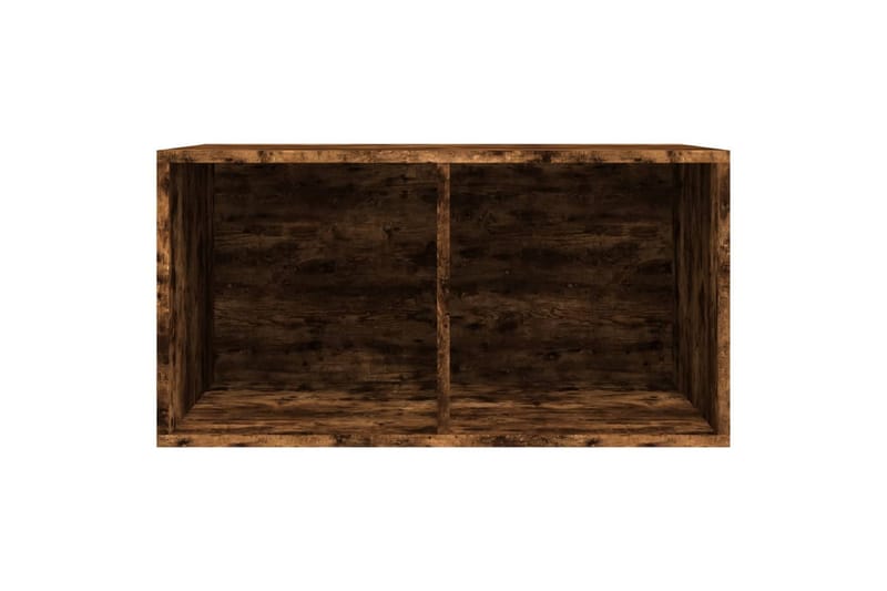 beBasic Oppbevaringsboks LP røkt eik 71x34x36 cm konstruert tre - Brun - Oppbevaring - Hyller - Hylleplan & hyllekonsoll