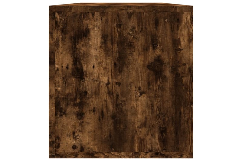 beBasic Oppbevaringsboks LP røkt eik 71x34x36 cm konstruert tre - Brun - Oppbevaring - Hyller - Hylleplan & hyllekonsoll