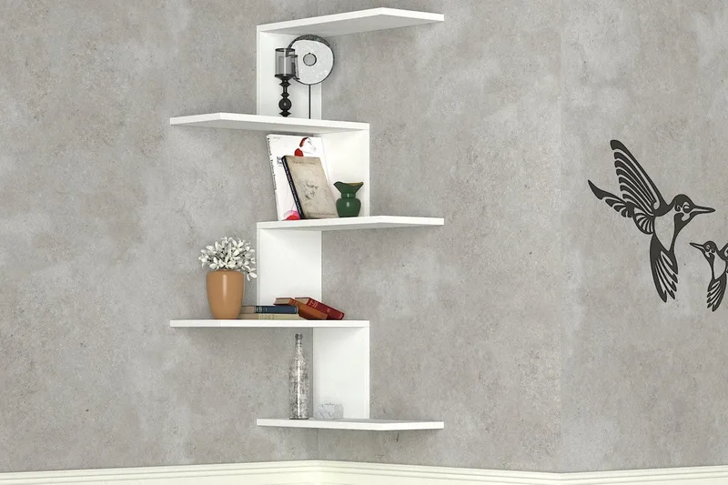 Canitor Vegghylle - Oppbevaring - Hyller - Hjørnehylle