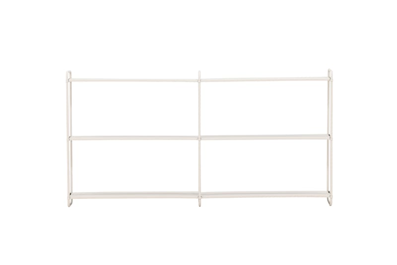 Lyon Tallerkenhylle 122x18 cm - Beige - Oppbevaring - Hyller - Oppbevaringshylle - Tallerkenhylle