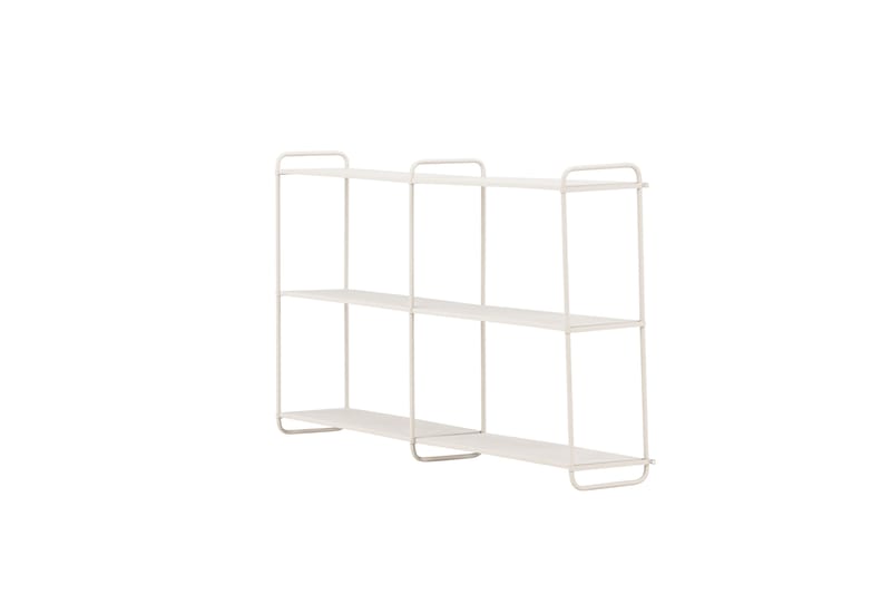 Lyon Tallerkenhylle 122x18 cm - Beige - Oppbevaring - Hyller - Oppbevaringshylle - Tallerkenhylle