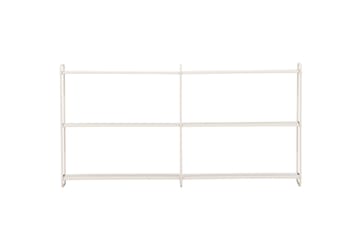 Lyon Tallerkenhylle 122x18 cm - Beige - Oppbevaring - Hyller - Oppbevaringshylle - Tallerkenhylle